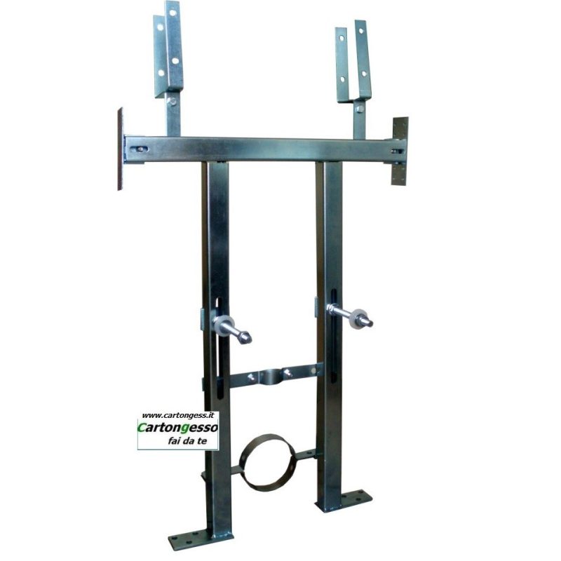Supporto wc per cartongesso