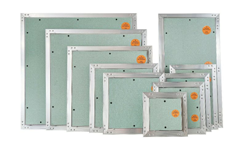 tipologie di botole con sportello fisso IDRO anta drywall