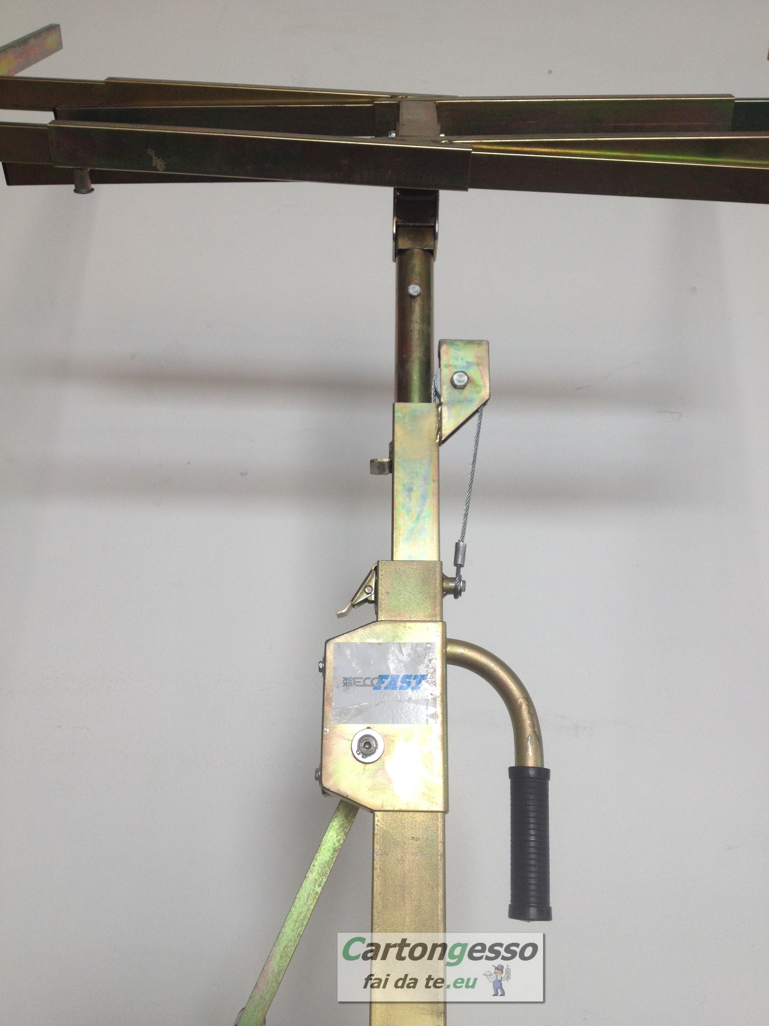 Carrello alzalastre a cremagliera professionale cartongesso fai ...