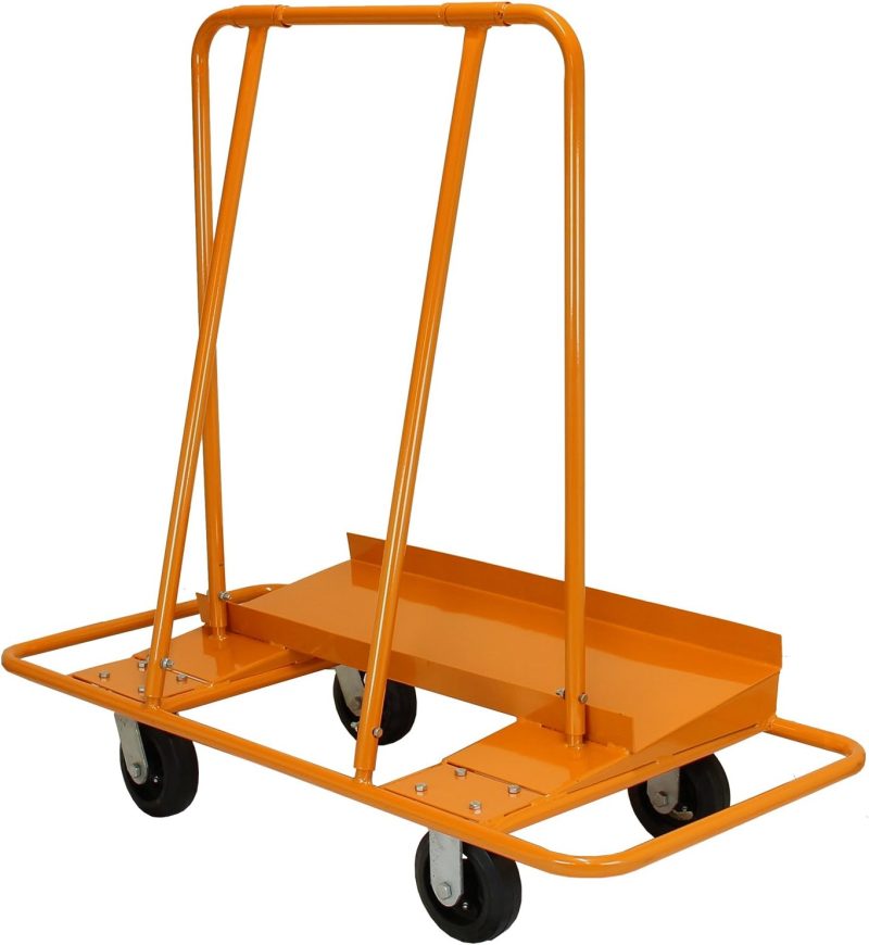 carrello porta lastre rosso