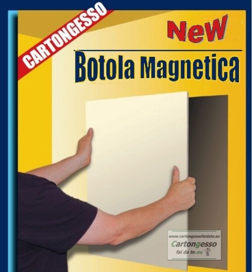 Botola magnetica per cartongesso