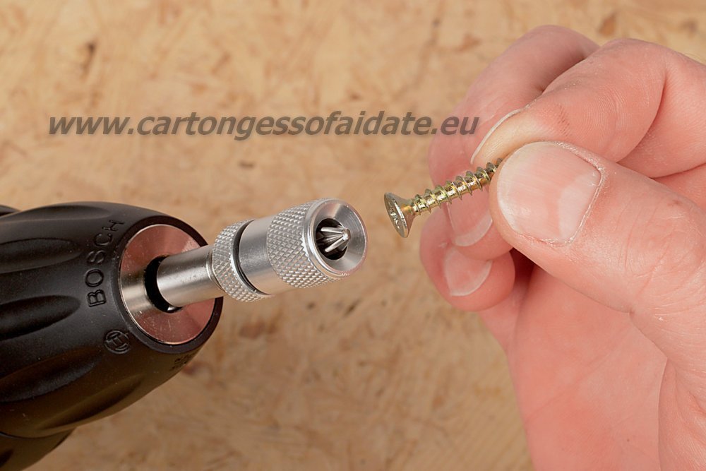 PORTAINSERTI LTI CON MAGNETE 1/4''LUNGO 50 mm SOLO ROTAZIONE