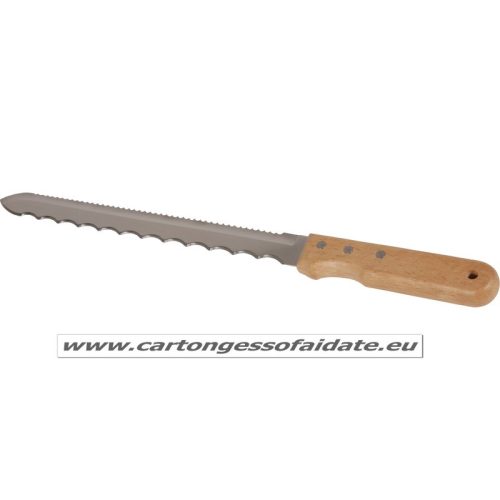 Coltello per materiale isolante