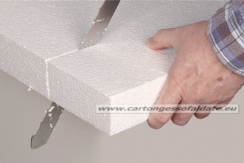 Coltello per materiale isolante - polistirolo