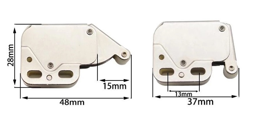 Mini-Push-Catch-Latch-armadi-Lock-sistema-automatico-di-chiusura-a-molla-camper-armadietto-porte-mobili