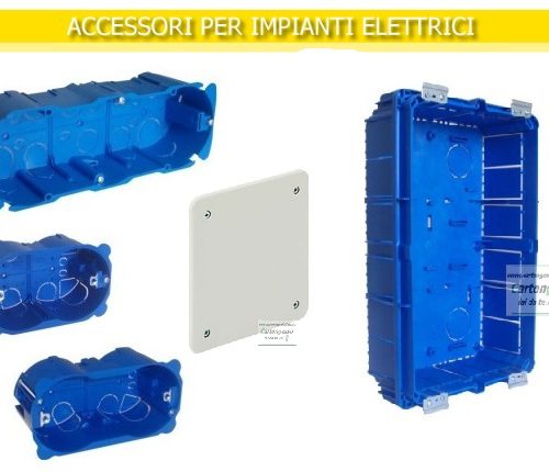 Accessori per impianti elettrici, luci, led