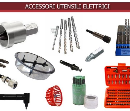 Accessori per utensili elettrici e manuali