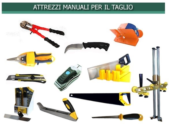 ATTREZZI-MANUALI-PER-IL-TAGLIO-DEL-CARTONGESSO - Cartongesso fai da te