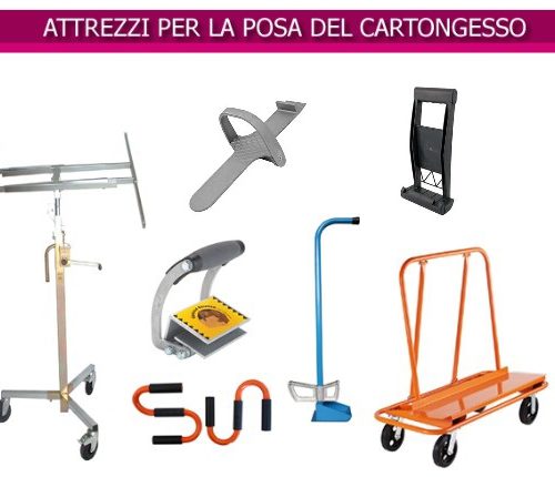Attrezzi per la posa