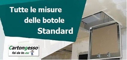 Tabella botole ispezione standard