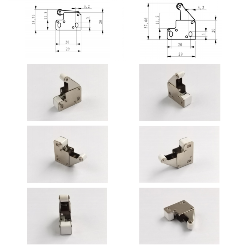 push pull - scrocco - mini latch