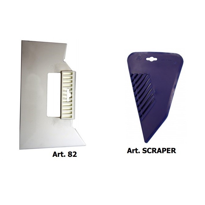 Spatola in PVC per parati e tessuti