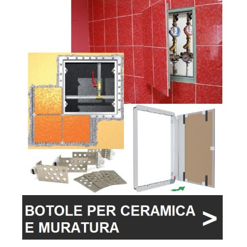 Botole per superfici in ceramica o muratura
