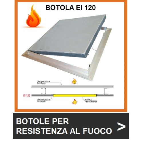 Botole con resistenza al fuoco
