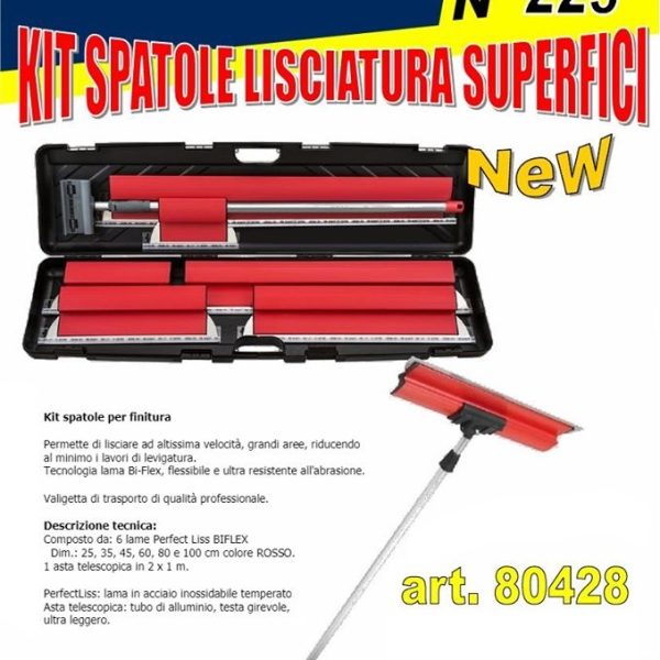 Offerta kit 6 lame - per stuccatura cartongesso