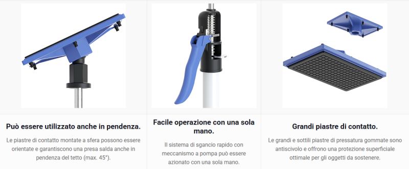 asta telescopica fino a 350 cm