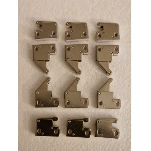 push pull mini latch a scrocco 12 pezzi per cartongesso