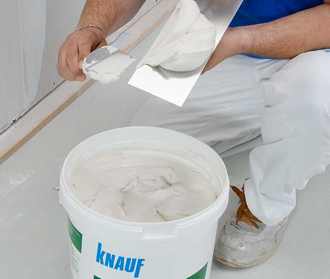 stuccare il cartongesso in modo semplice con knauf