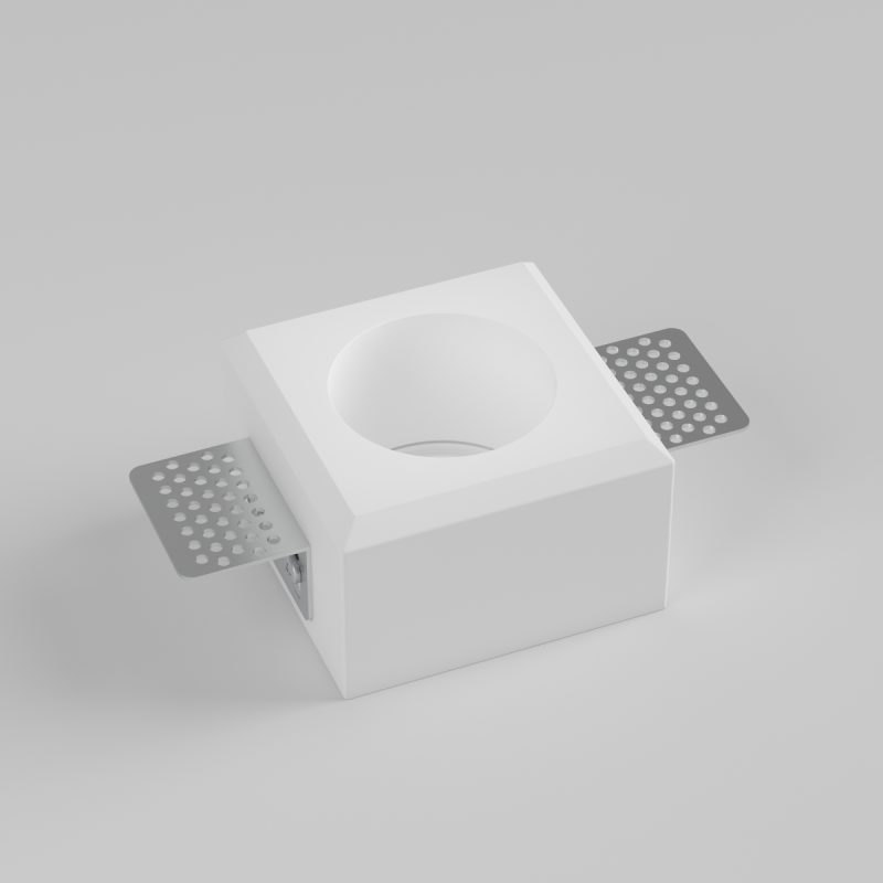 FI2000-faretto-quadrato-con-incavo-circolare-per-soffitto-cartongesso