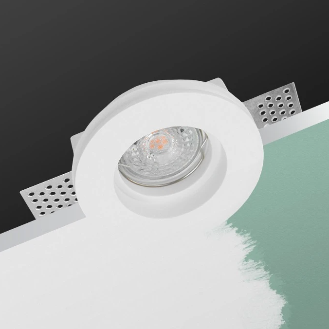 Illuminazione in gesso