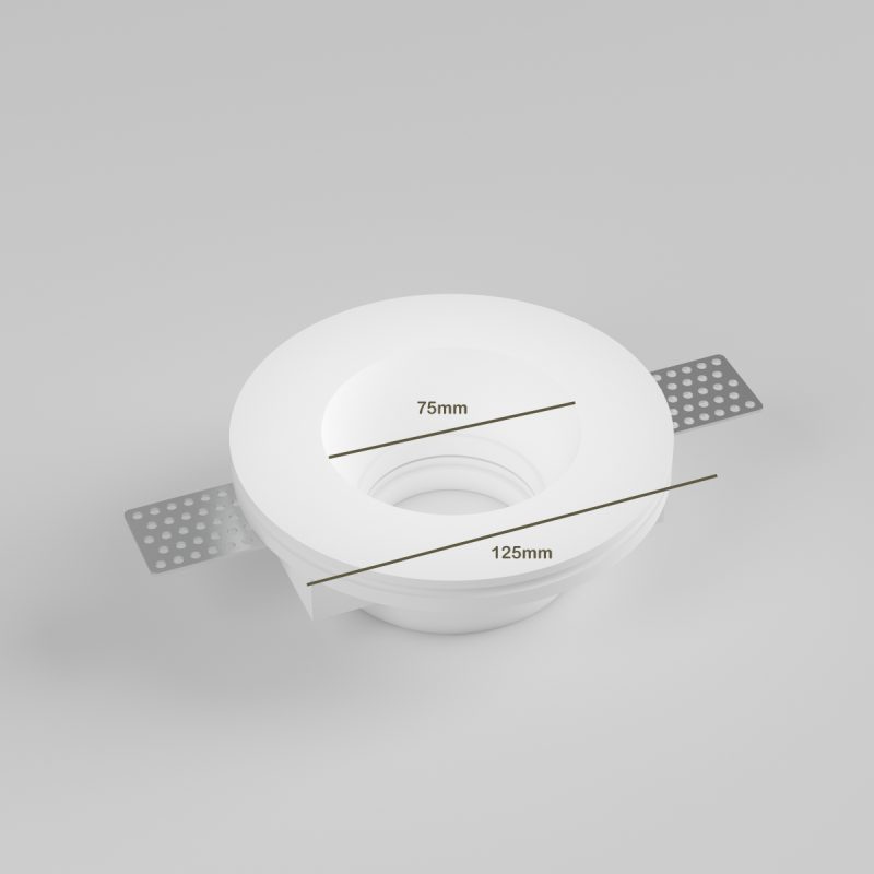 illuminazione tonda da soffitto a scomparsa