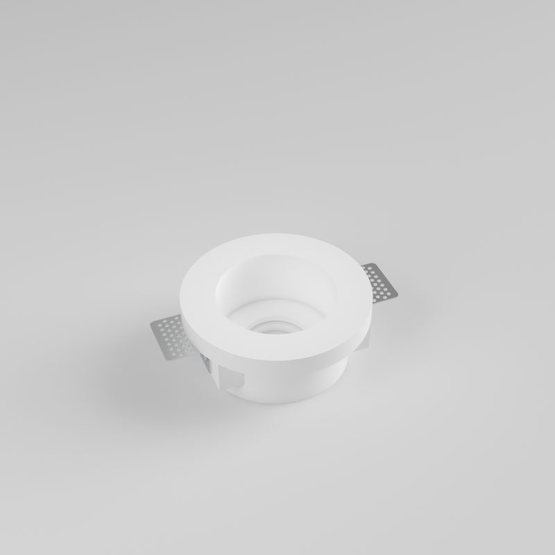 Faretto Rotondo in Gesso da Incasso