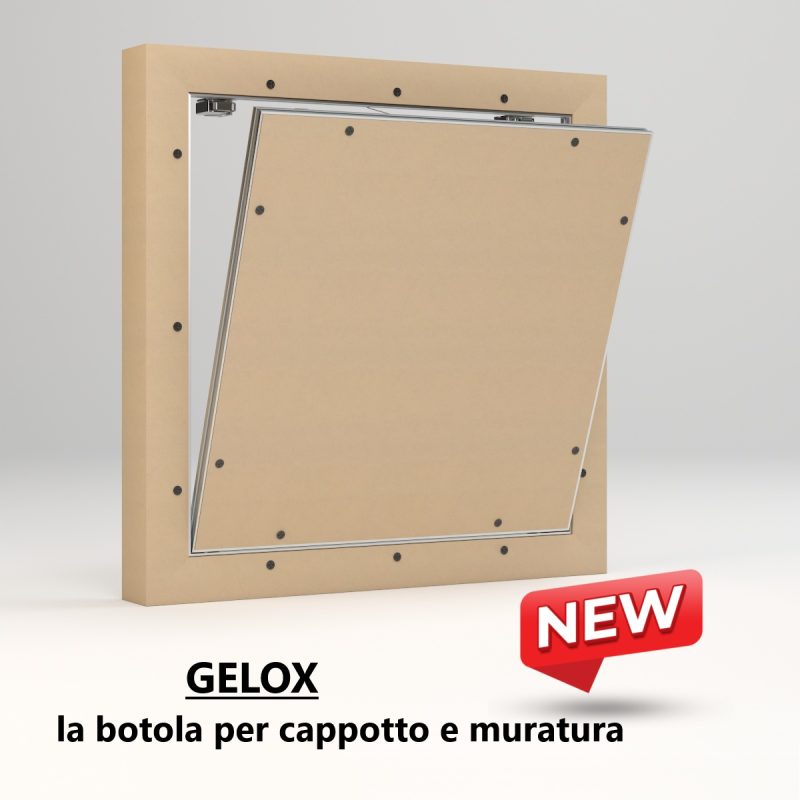 GELOX - Botola di ispezione per cappotto e muratura da interno ed esterno