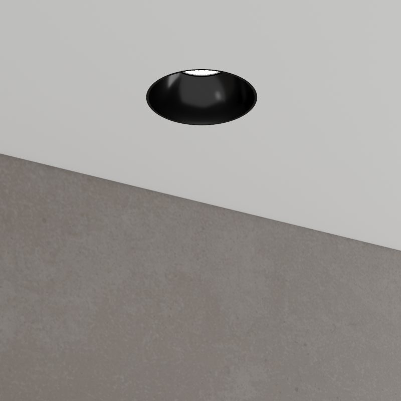 faretto da incasso a soffitto