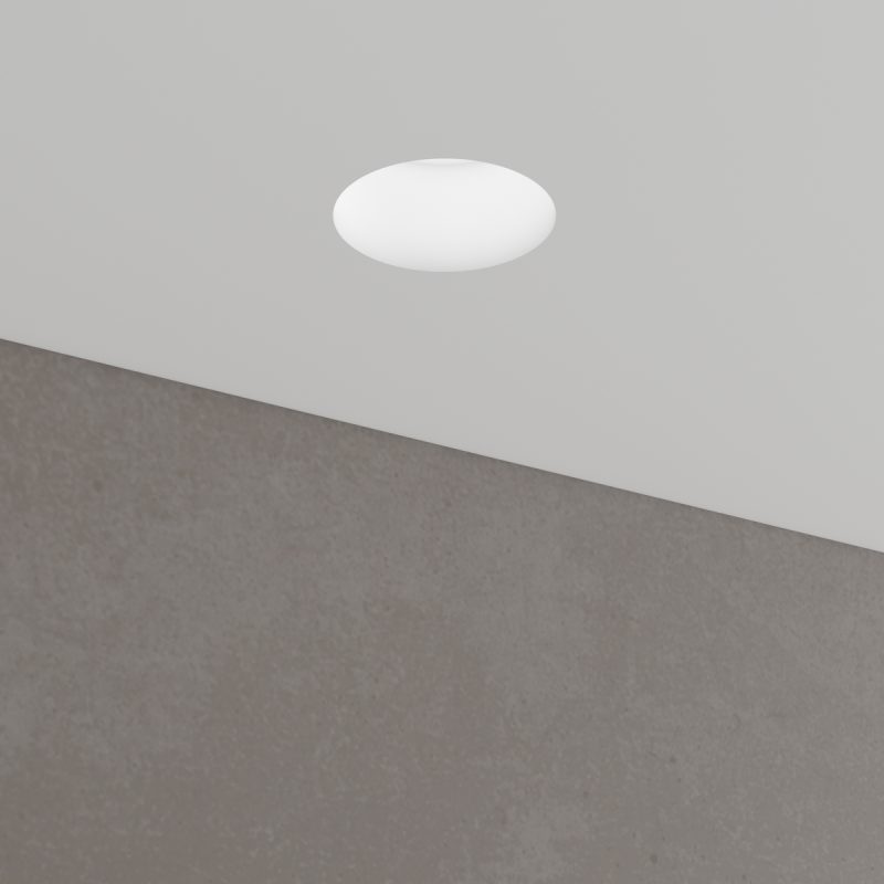 luce in gesso da controsoffitto in cartongesso