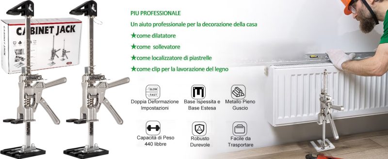 Solleva porte pannelli finestre e varie