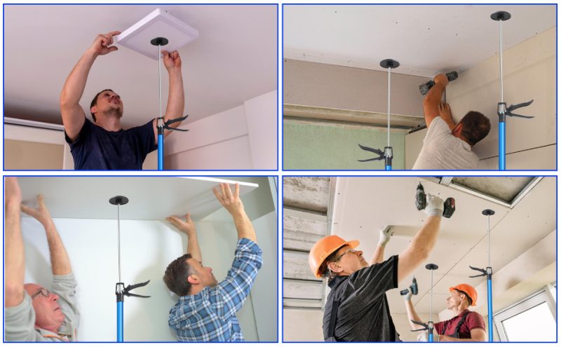 cricchetti di sostegno soffitto