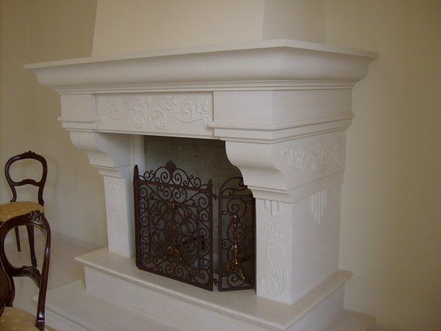Caminetti e focolari classici cartongesso fai da te Rivestimento termocamino classico